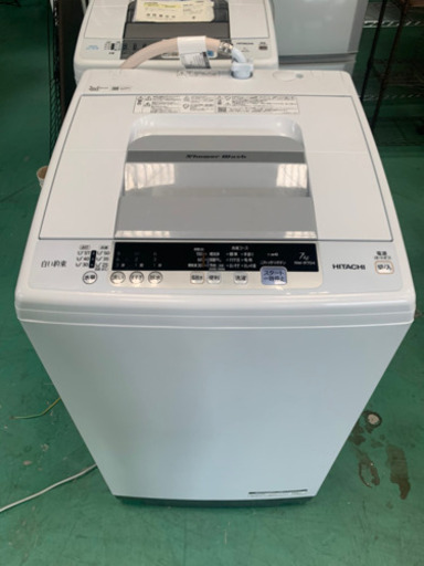 HITACHI 7キロ　2019年式　洗濯機【美品】