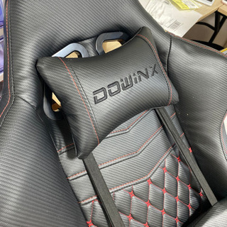 黒+赤　ゲーミングチェア　新品の画像