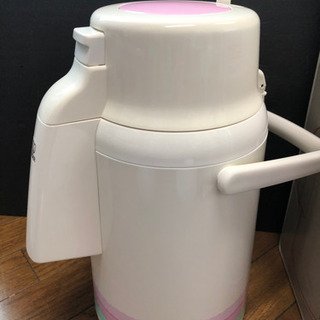 新品未使用　タイガー　エアポット　ピンクの画像