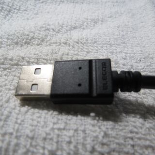 ELECOM製150ｍｍUSBケーブル_Type-Aとmicro Type-Bの画像