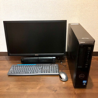 DellPC,モニタ,キーボード,マウス,スピーカ等 一式セット