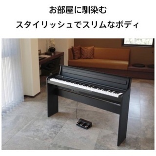 【美品】KORG 電子ピアノ LP-180-BK 88鍵 ブラック の画像