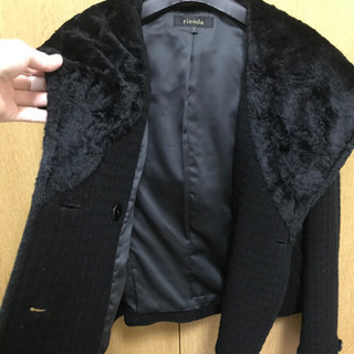 rienda 黒　コート