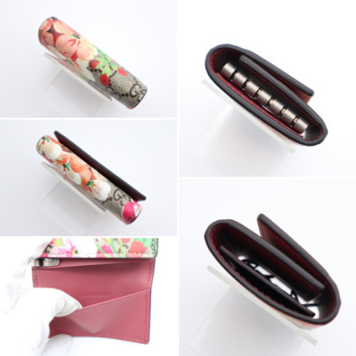 《GUCCI/GGブルームス 6連キーケース》 Sランク 未使用品 極美品 花柄