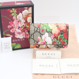 《GUCCI/GGブルームス 6連キーケース》 Sランク 未使用品 極美品 花柄