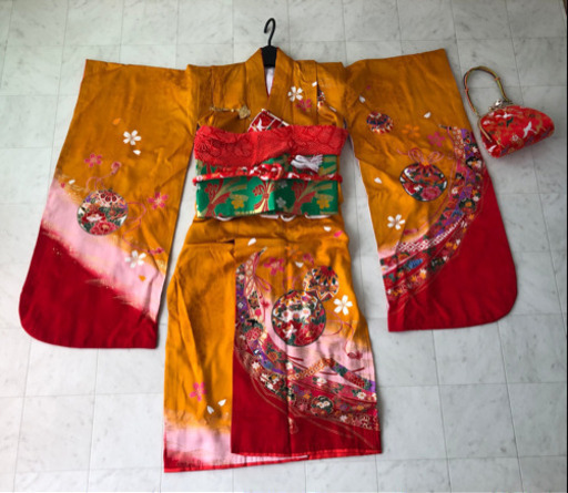 7歳女の子七五三着物セット　髪飾り