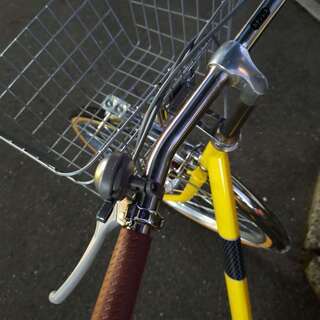 「新品に近い美品」DCM・27インチパンクし難い自転車の画像