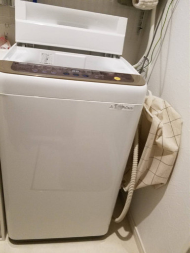 パナソニック7キロ洗濯機。お値下げしました。お取引決まりました。