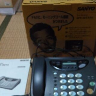 FAX.SANYO ジャンク品