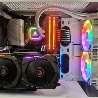 自作PCケース+ディスプレイ