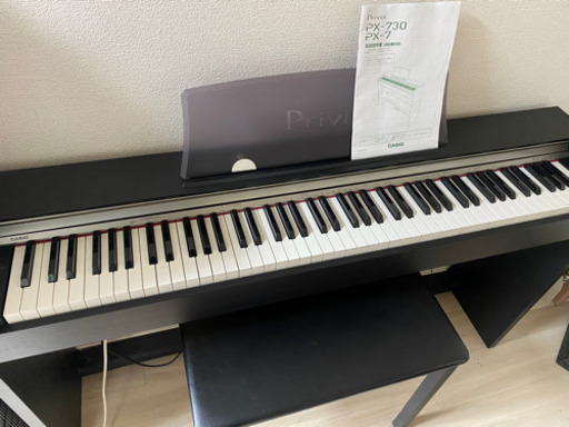電子ピアノ　CASIO privia PX-730