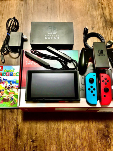 ニンテンドースイッチ-あつまれどうぶつの森セット