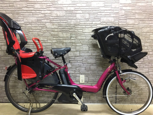 東京23区配達無料　新基準　ブリジストン アンジェリーノ 8.1Ah リチウム 電動自転車☆26インチ☆子供乗せ☆チャイルドシート