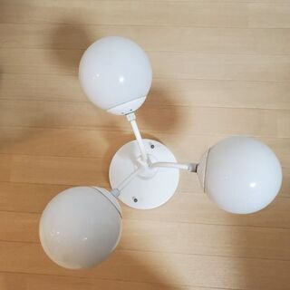 Francfranc購入の電気フランフラン電灯