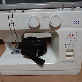 ジャノメ ミシン 270