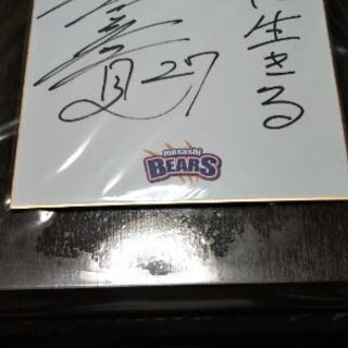 【値下げしました。】埼玉武蔵ヒットベアーズ 外野手 27 富田大...