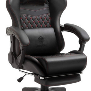 黒+赤　ゲーミングチェア　新品
