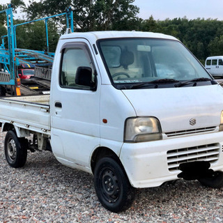 ‼️スズキキャリートラック‼️四駆‼️パワステ‼️AC冷たい‼️...