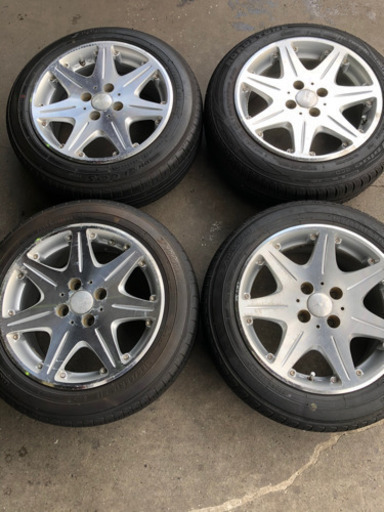 165/65r15 アルミホイール付　4本セット