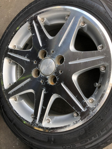 165/65r15 アルミホイール付　4本セット