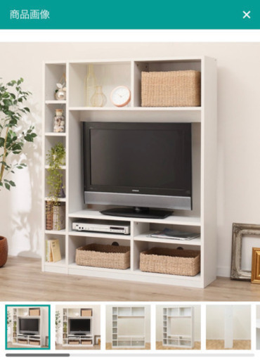 美品収納付きテレビボード