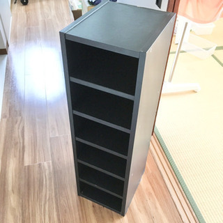カラーボックス　黒