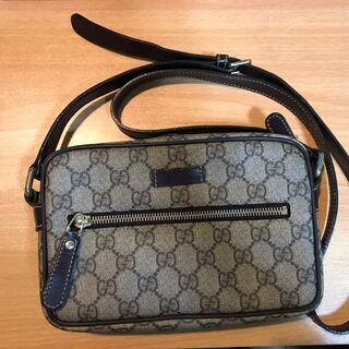 GUCCI グッチ GGプラス/GGスプリーム ショルダーバッグ 斜め掛け