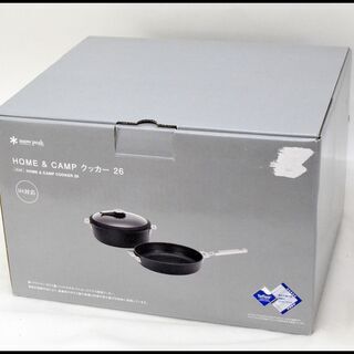 未使用 スノーピーク CS-026 HOME&CAMP クッカー26 鍋+フライパンセット IH対応 snow peak