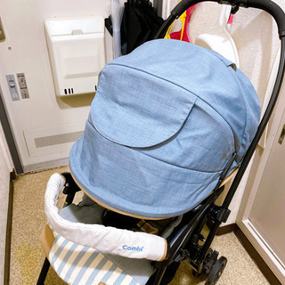 ●Combi コンビベビーカー メチャカルハンディEG 取扱説明書付き●の画像
