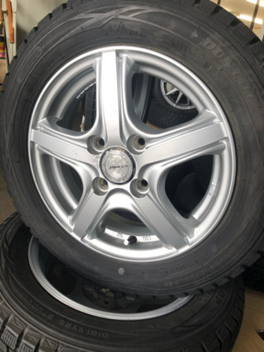 中古タイヤ＋ホイール　155 /65R13 スタッドレス