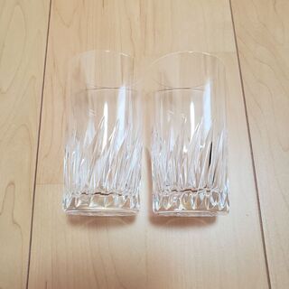 HOYAクリスタル クリスタルグラス 2客セットの画像