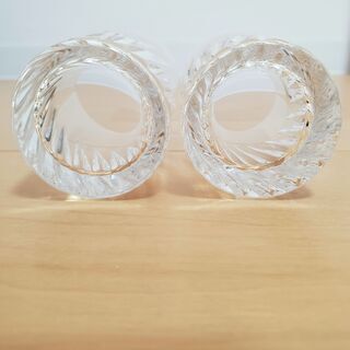 HOYAクリスタル クリスタルグラス 2客セットの画像