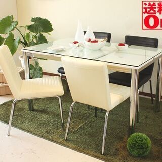 ダイニングテーブル ガラステーブル
