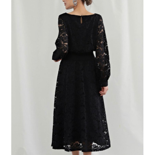 新品?ANAP 黒レースワンピース 