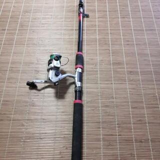 取引中 釣竿 サビキ用240 センチ スピニングリール1000番台
