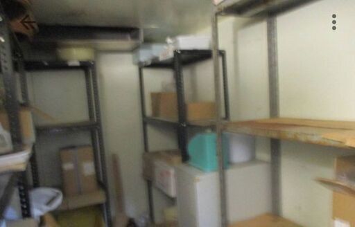プレハブ冷蔵庫 解体済み