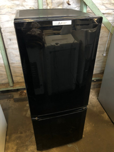 ⭐︎新品同様⭐︎2017年 三菱 146L 2ドア冷凍冷蔵庫 MR-P15A-B 右開き⭐︎