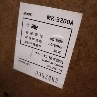 激レア クラリオン カセット カラオケ MK-3200の画像