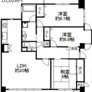 【富田林市・3ＬＤＫ・960万円】