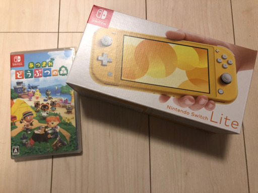 【新品未開封】【定価以下】SwitchLITE＋どうぶつの森※郵送は要相談