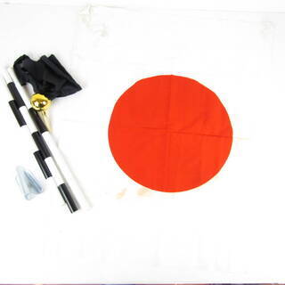 N1433・ 日本 国旗セット 日の丸 旗 昭和 レトロ 玄関飾...