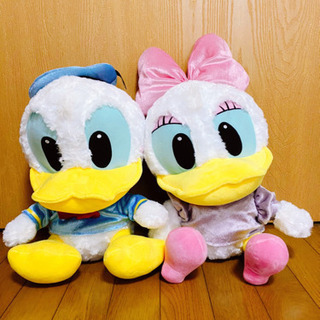 (売約済み)ドナルド＆デイジー ぬいぐるみ