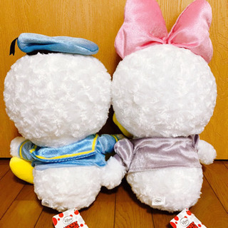 (売約済み)ドナルド＆デイジー ぬいぐるみの画像