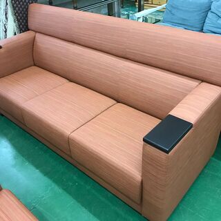 【愛品館八千代店】業務用　未使用　応接ソファ3点セット【愛八SF】