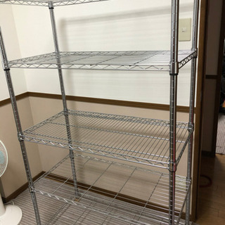 スチールラック　高さ151cm×幅90cm×奥行45.5cm