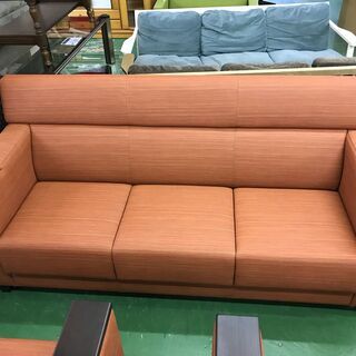 【愛品館八千代店】業務用　未使用　応接ソファ3点セット【愛八SF】の画像