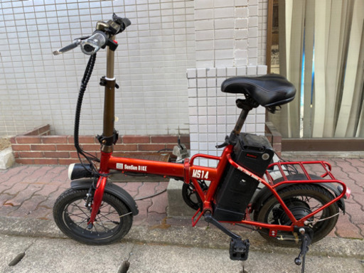 ●フル電動アシスト自転車　SUNSUN BIKE MS14