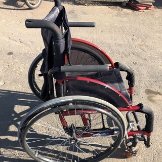 ★車いす　自走型　中古　現状渡し★の画像