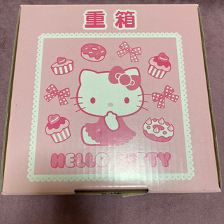 【値下げ】サンリオ　ハローキティ　重箱　二段　未使用品