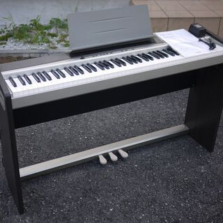 CASIO 電子ピアノ Privia PX-120 プリビィア 88鍵盤 + スタンドCS-65DK + 3本ペダルユニットSP-30
